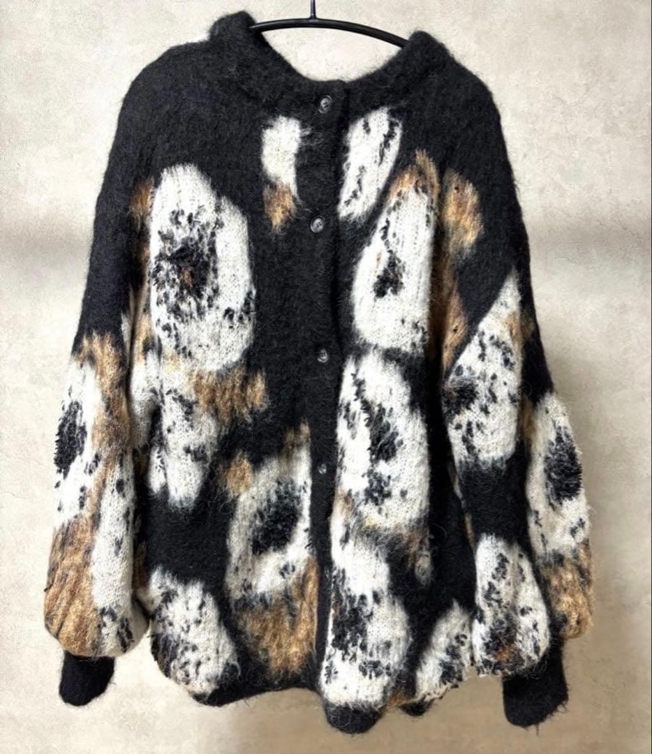 トップス Ameri VERONICA JACQUARD KNIT CARDIGAN