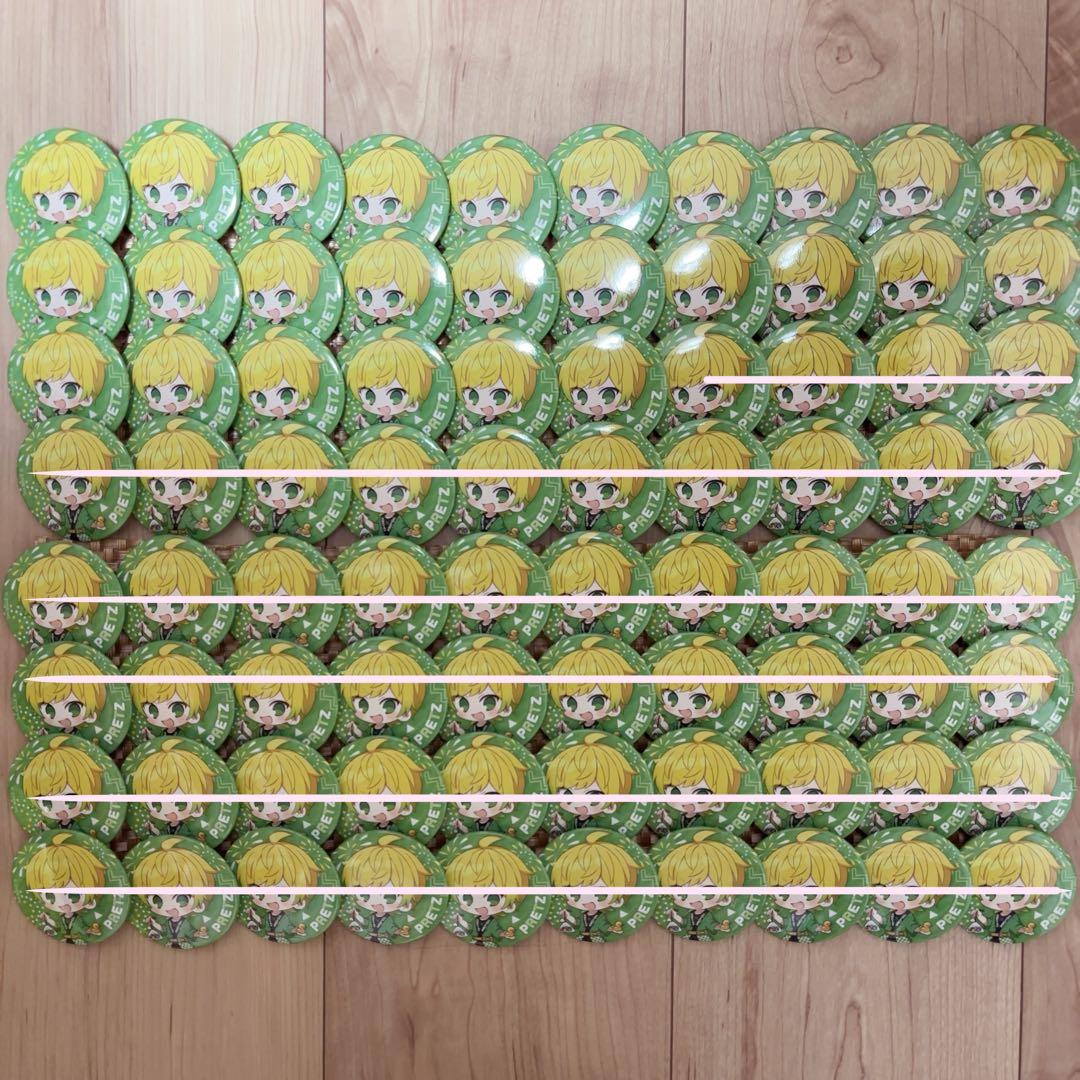 AMPTAK×COLORS ぷりっつ 缶バッジ