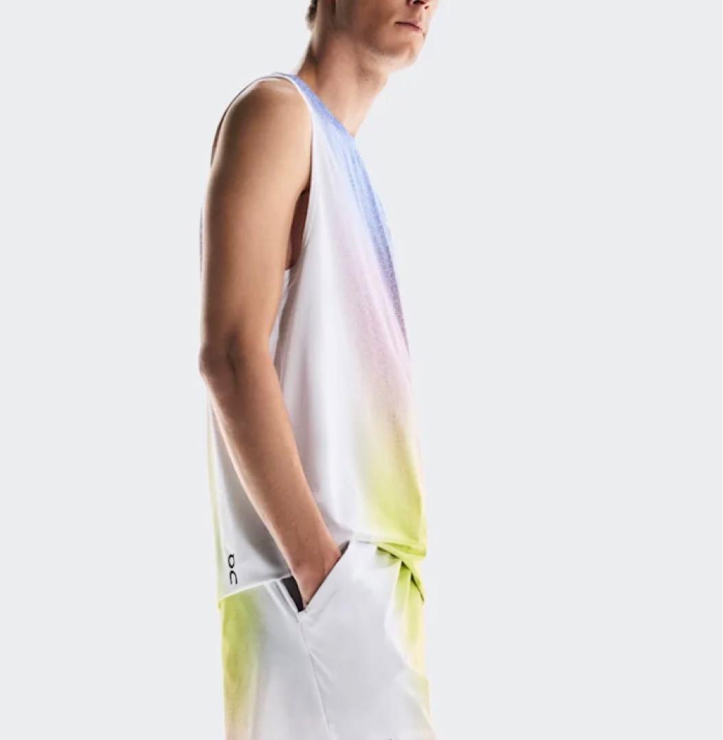 【新品未使用】on 新色 メンズMサイズ Court Shorts フェデラー