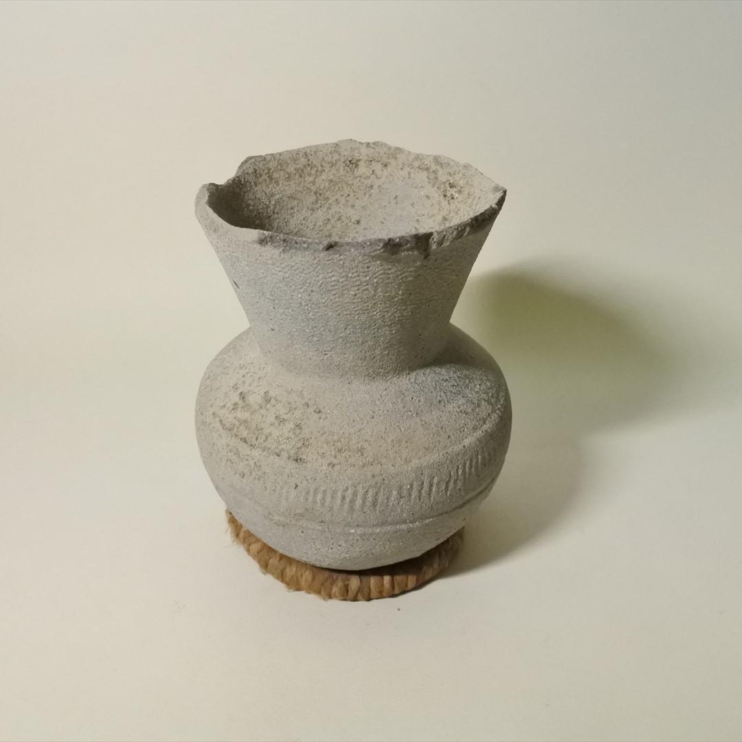 古墳時代　須恵器　はそう　広口　花生　オブジェ　骨董品　アンティーク j