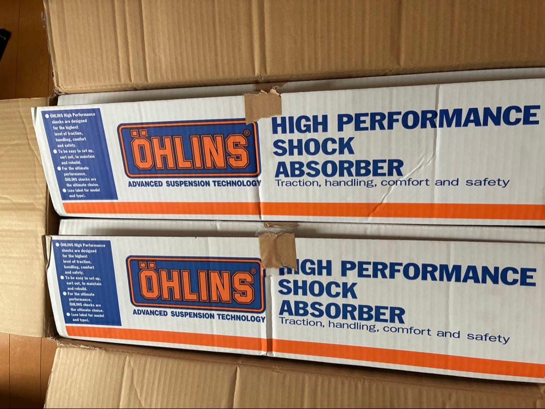 ハイエース200系　オーリンズOHLINSショックアブソーバーDFV 状態良！