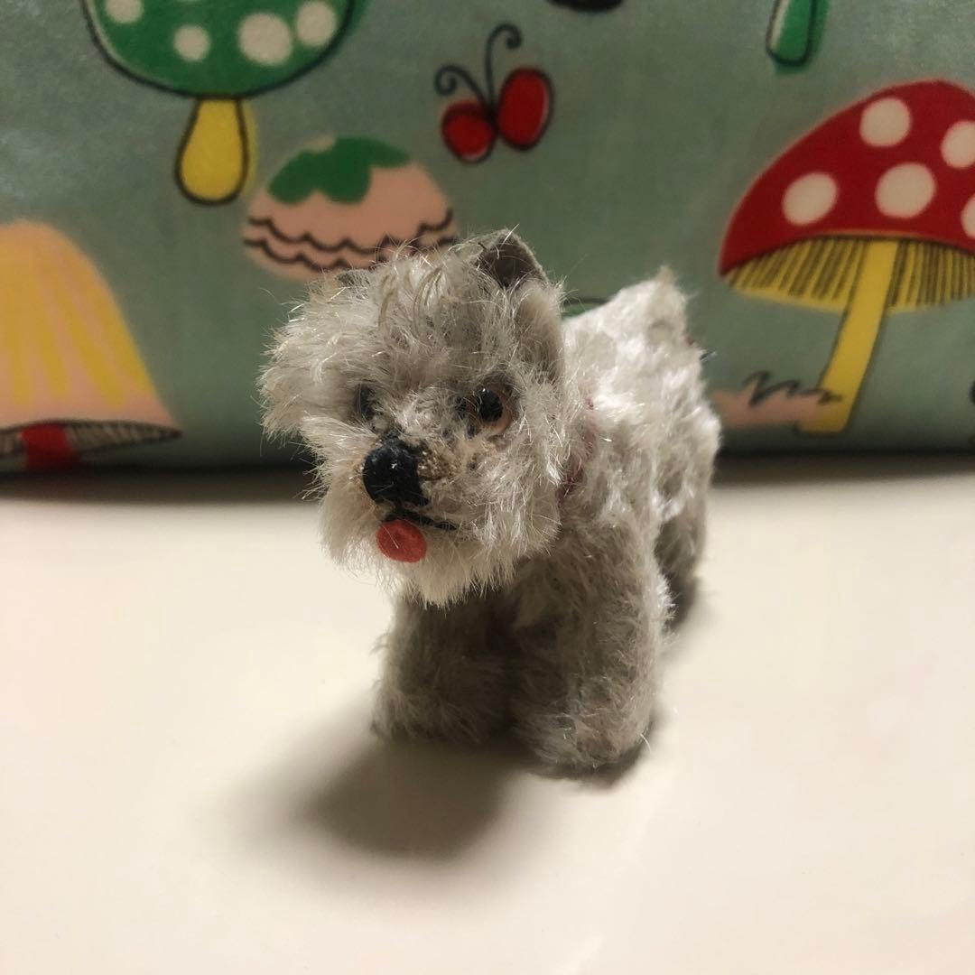 シュタイフ　シュナウザー　可愛い