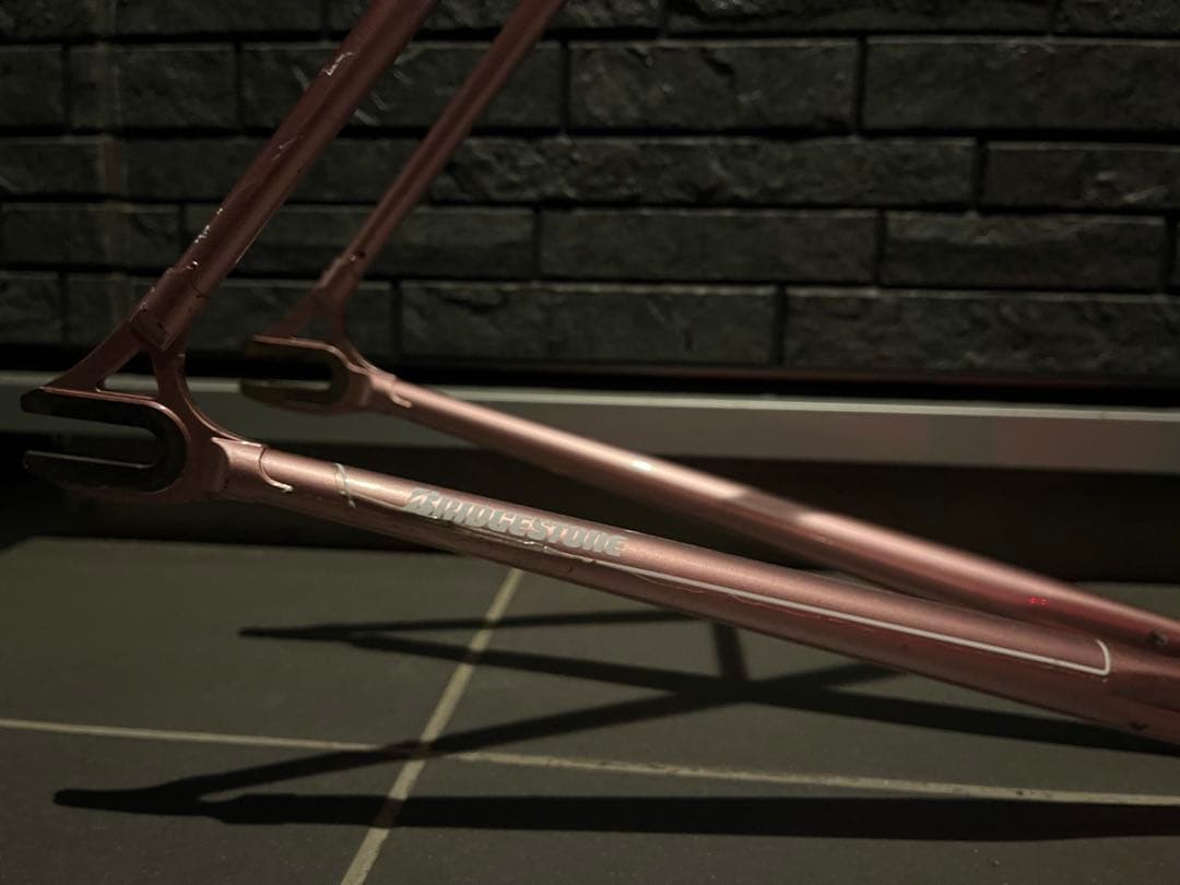 BRIDGESTONE njs フレームセット BB付き ピスト 競輪