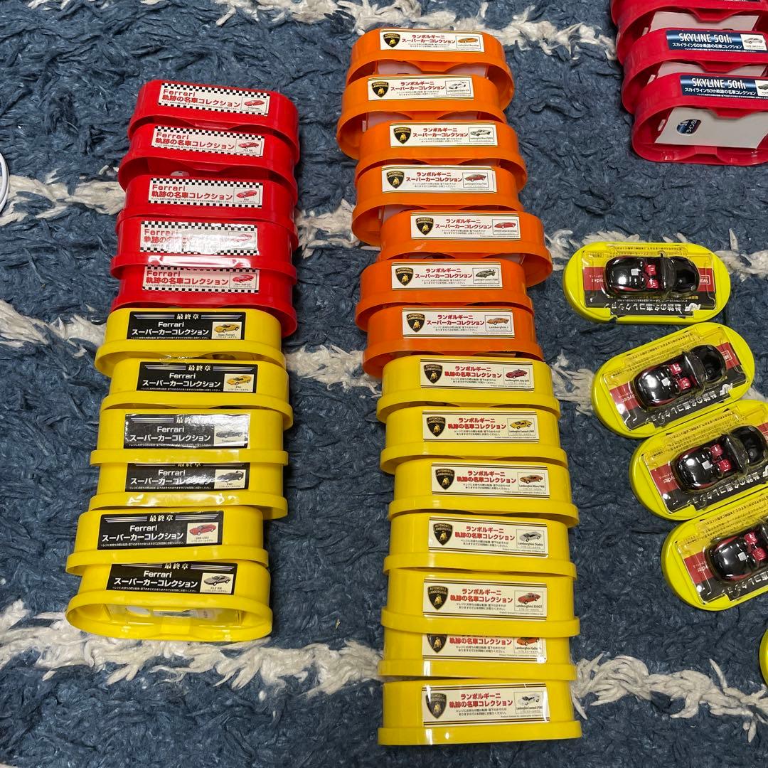 フェラーリ、ポルシェ、他スポーツカーなど69台　未開封コンビニ缶コーヒーおまけ