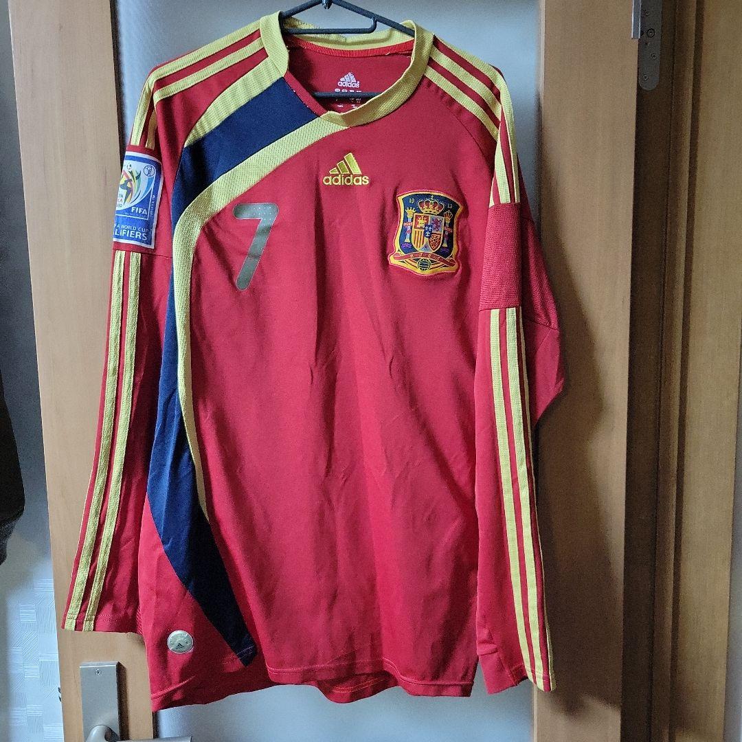 【訳あり】スペイン代表　レプリカ　ユニフォーム　ダビド・ビジャ