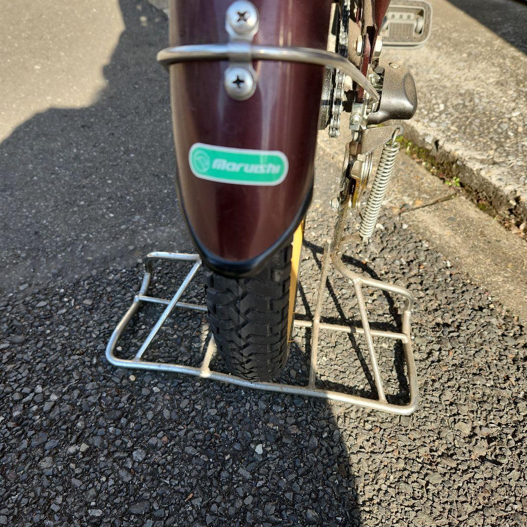 軽快サイクル丸石20型ふらっかーずキュートミニ&チャイルドシート