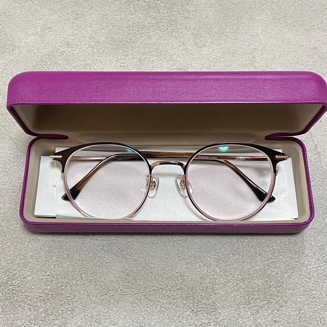 【試着のみ＊美品】JINS 中顔面短縮メガネ UMF-19A-096 度あり