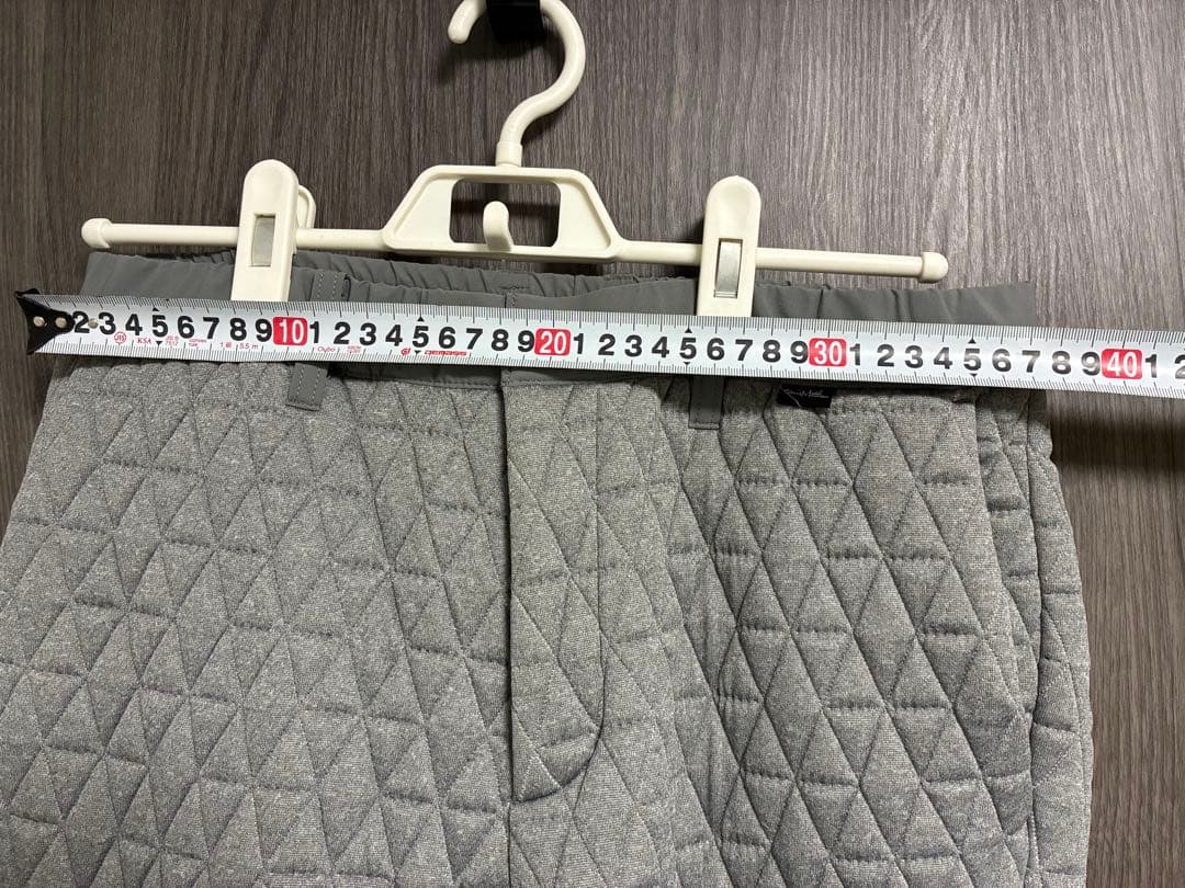 ※α※TRAVISMATHEW グレー キルティング メンズパンツ