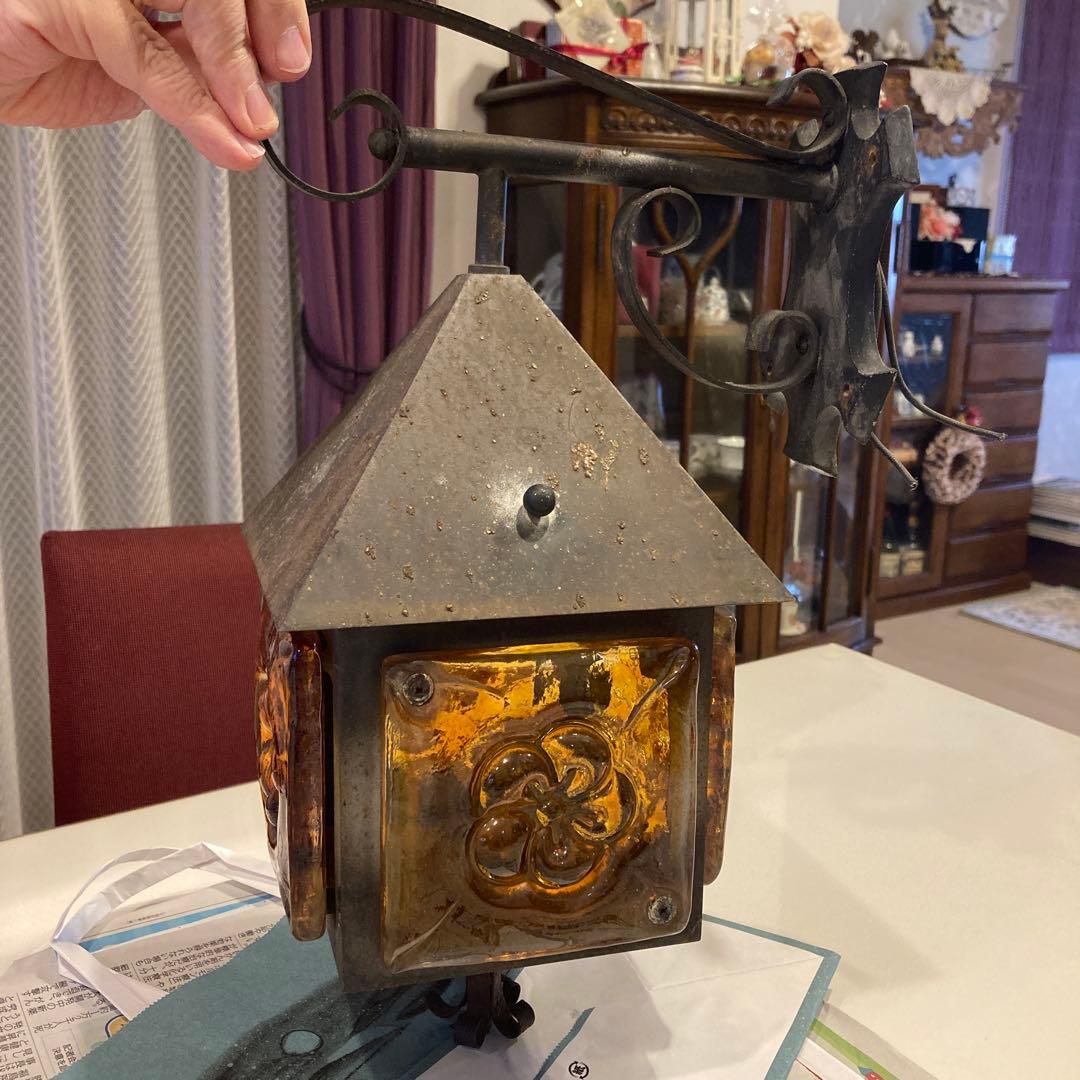 ビンテージ　門灯　外灯　玄関灯　アンティーク　昭和レトロ