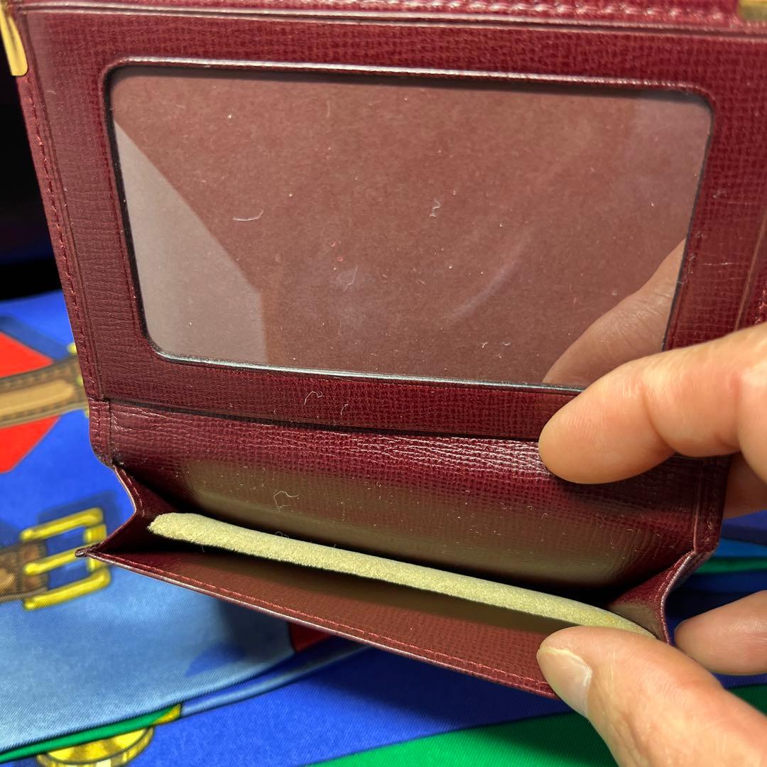 カルティエ 名刺入れ マスト ドゥ カルティエ L300171 新品未使用