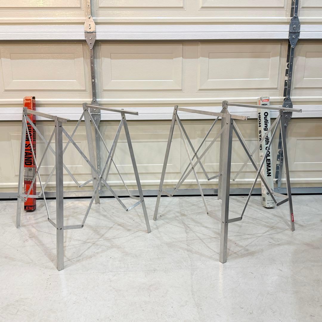 【美品】コールマン　ハイスタンド　2セット　箱付き　ヴィンテージ