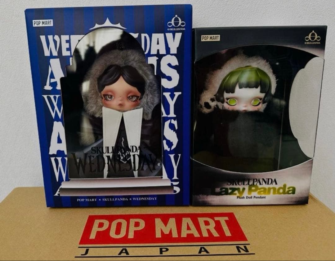 SKULLPANDA Wednesday ネヴァーモア Lazy Panda