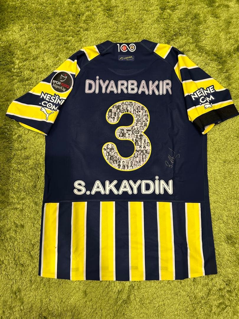 フェネルバフチェ S. Akaydin サイン入りユニフォーム