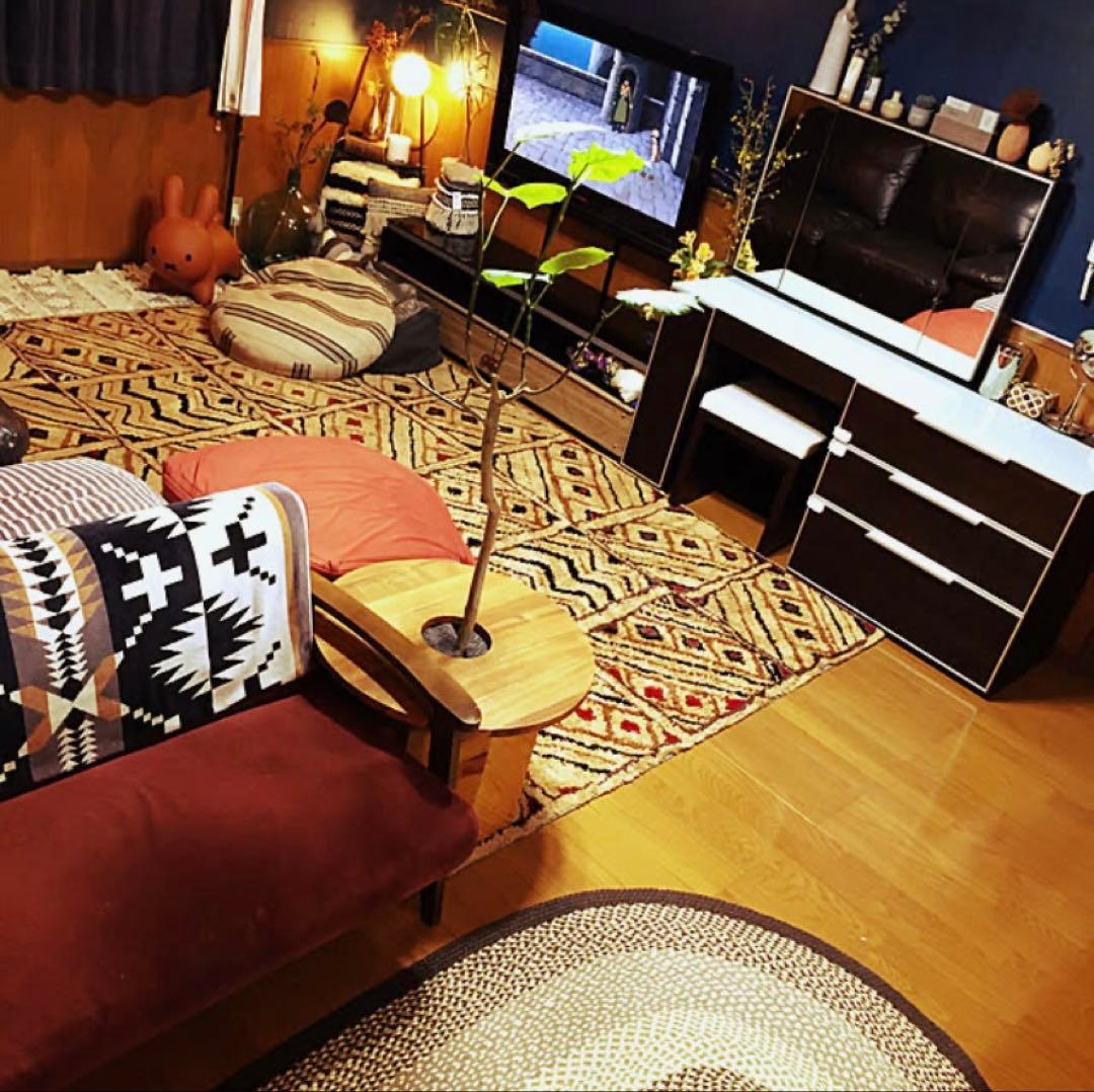 ★journal standard furniture★ 幾何学模様ラグ