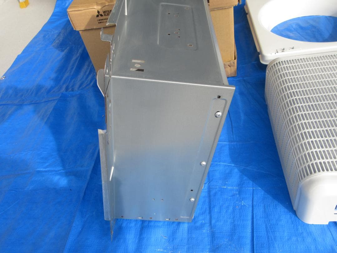 三菱業務用有圧換気扇 給気形 30cm メッシュタイプ 100V 電動シャッター