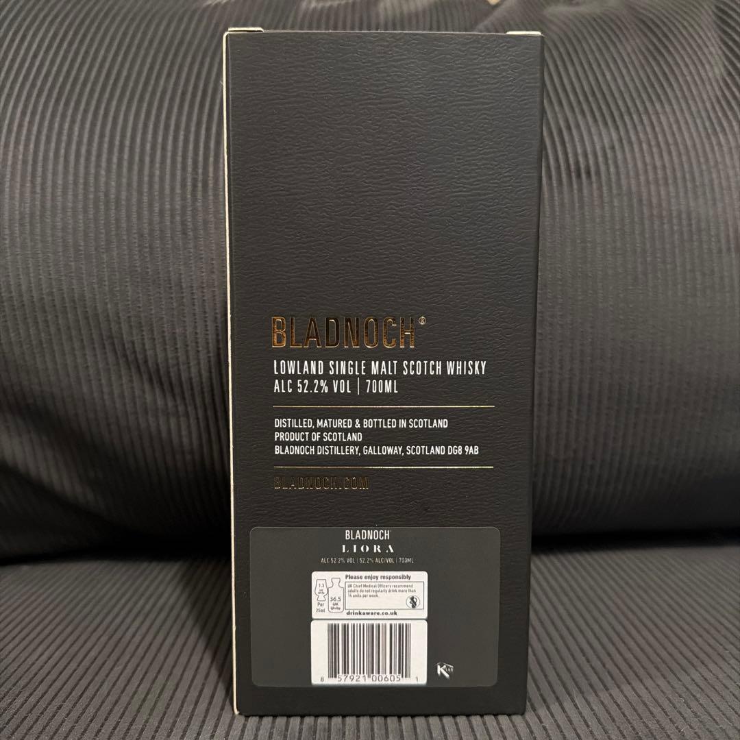 ブラッドノック リオラ 52.2% 700ml 箱付 シングルモルト