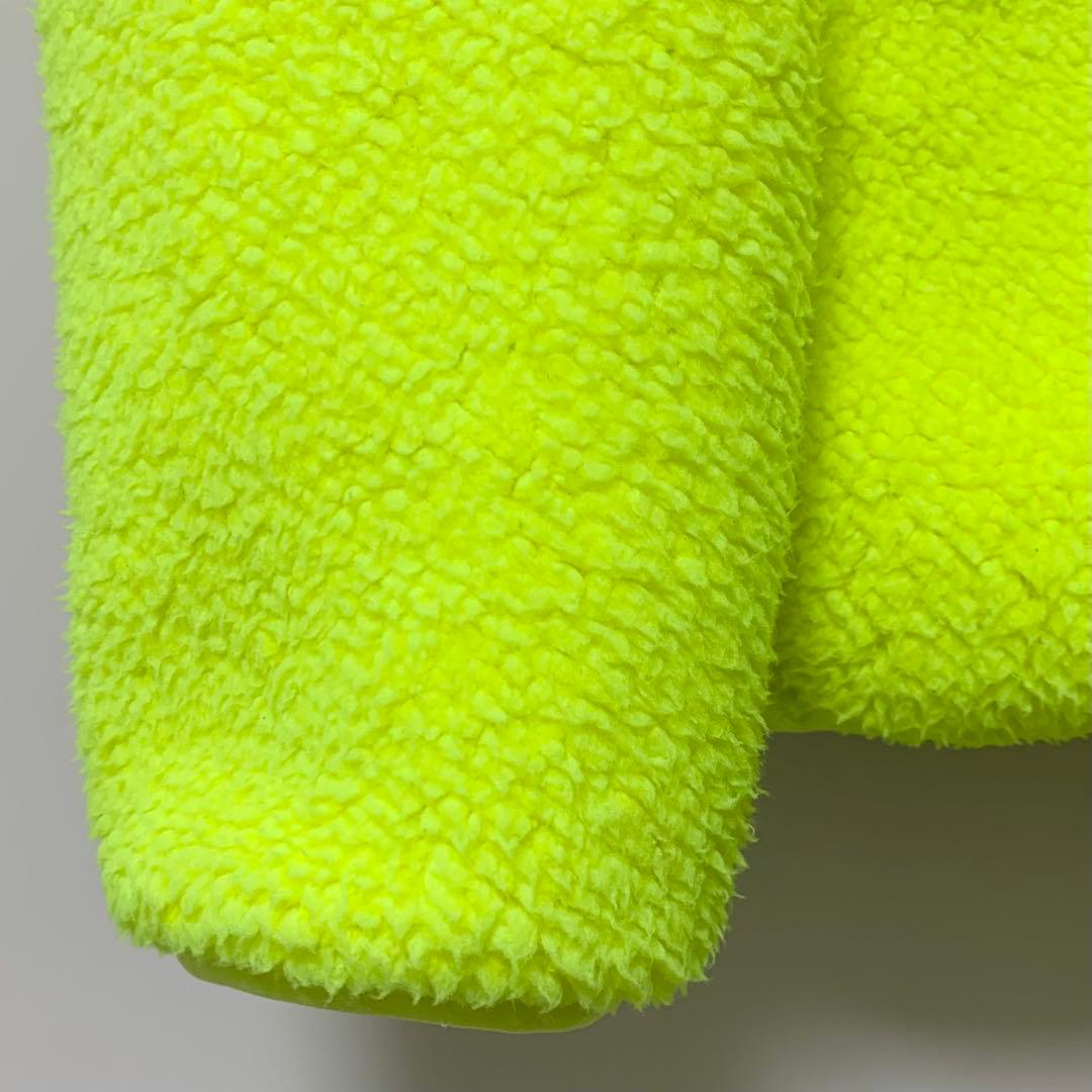 ニューバランスゴルフ フリースフルジップフーディ ジャケット ネオンイエロー