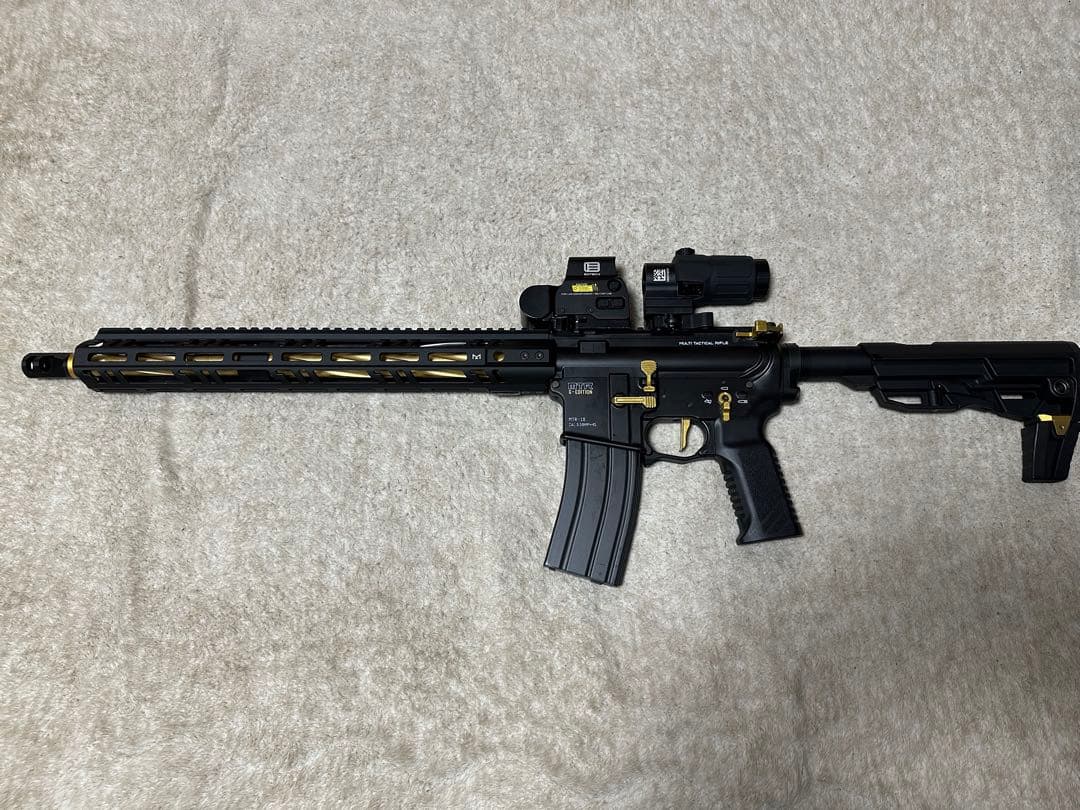 東京マルイMTR16 ゴールドエディション　ガスブローバックGBB