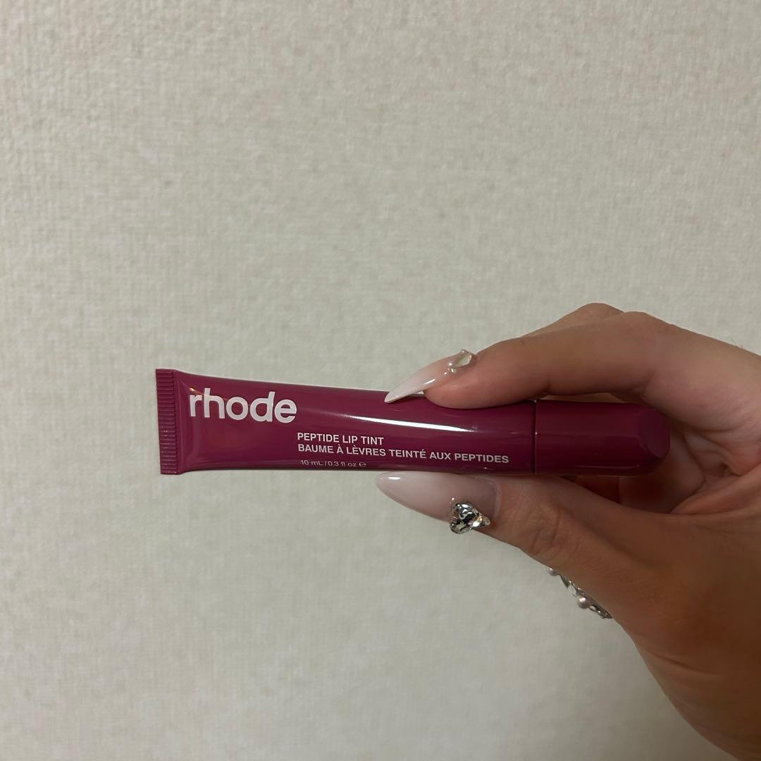 確実正規品rhode ペプチドリップティント ロード ラズベリーjelly 2本