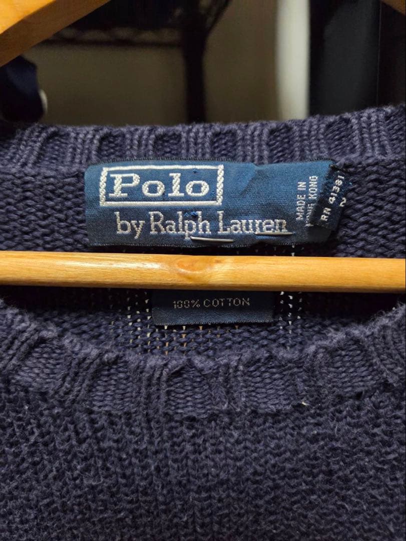 ラルフローレン　Polo by Ralph Lauren ネイビー セーター