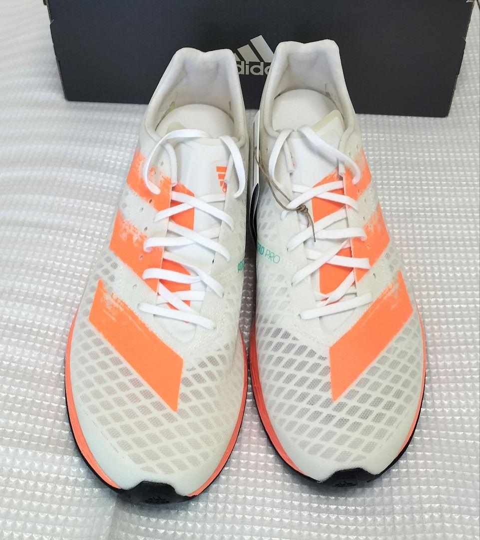 アディダス ADIZERO SL ランニングシューズ オレンジ 28.0cm