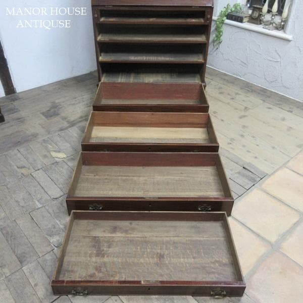 イギリス アンティーク 家具 ライティングビューロー デスク 机 6556d