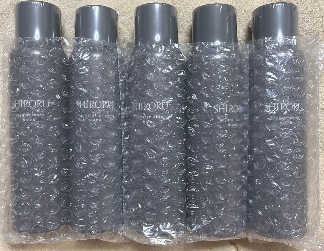 ！チィ！SHIRORU シロル クリスタルホイップ ブラック5本セット