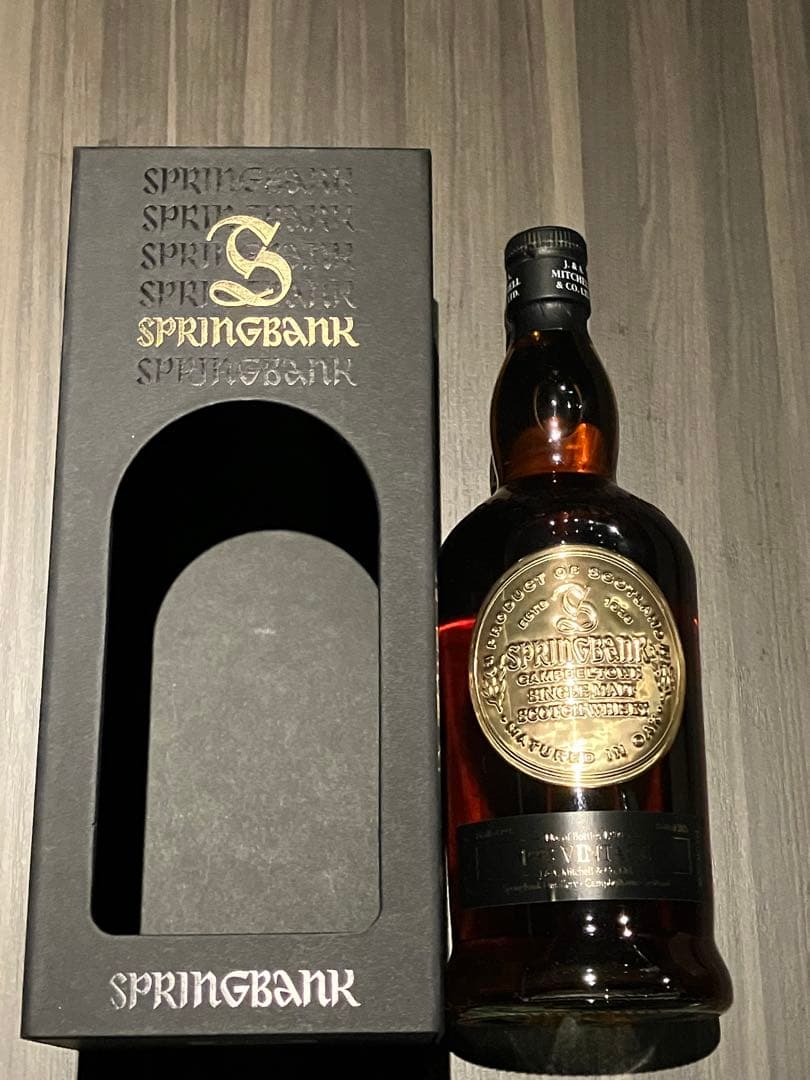 【限定】スプリングバンク 1998 ヴィンテージ 26年