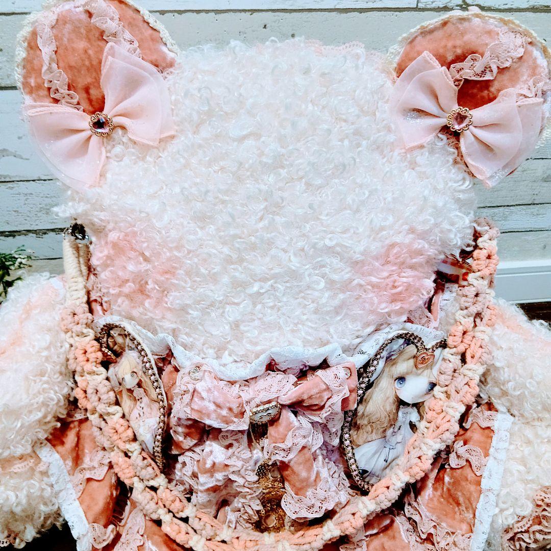 女の子パネルハンドメイドバッグ♡