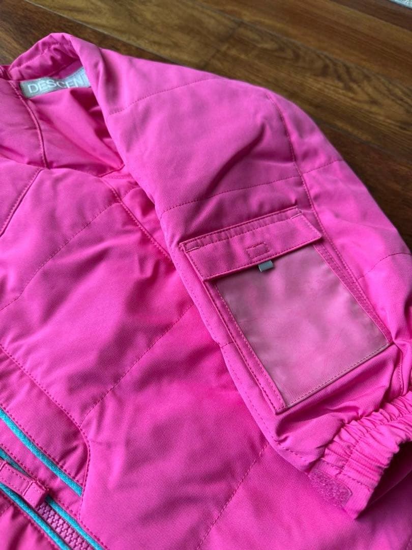 【お値下げ】DESCENTEスノーウェア140 &おまけ130手袋2種類セット