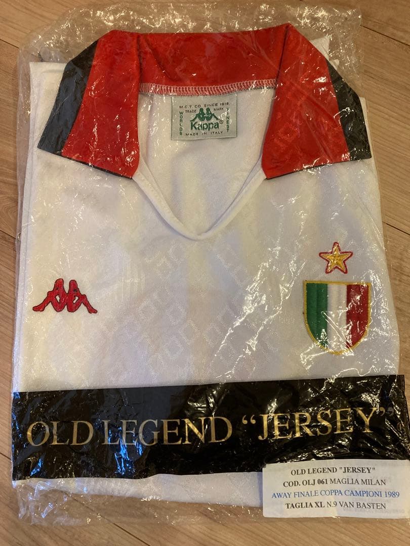 88/89 ACミラン ファンバステン イタリア製 チャンピオンズカップ決勝