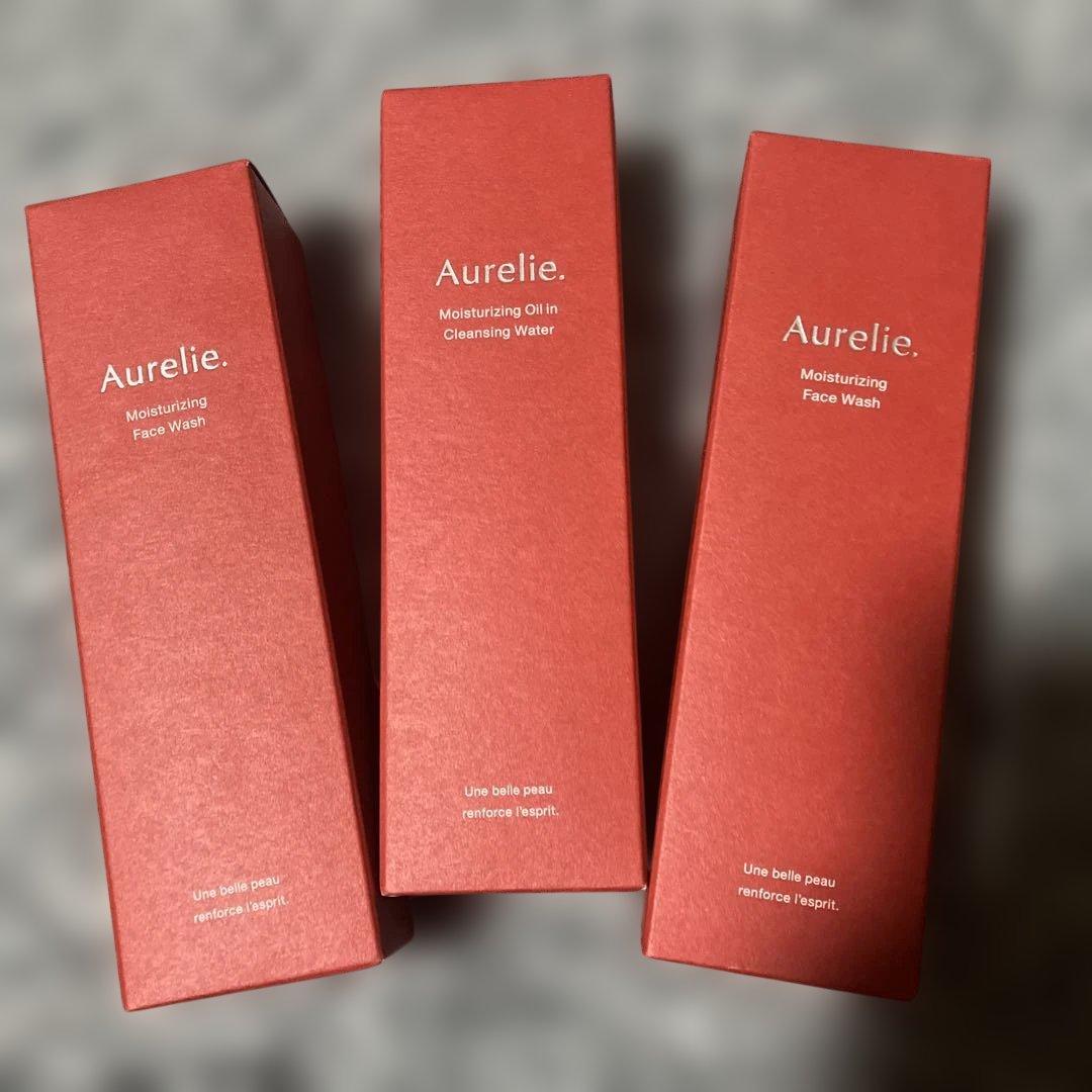 オレリー クレンジング 1本 洗顔 2本