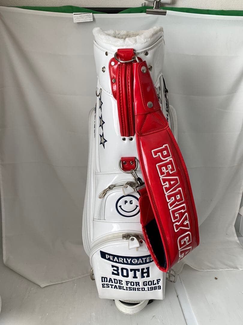 【中古】パーリーゲイツ ゴルフバッグ キャディバッグ MM70708-1