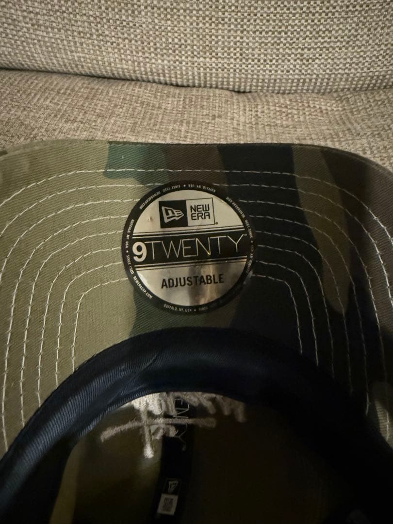 Stussy 9TWENTY カモフラージュキャップ