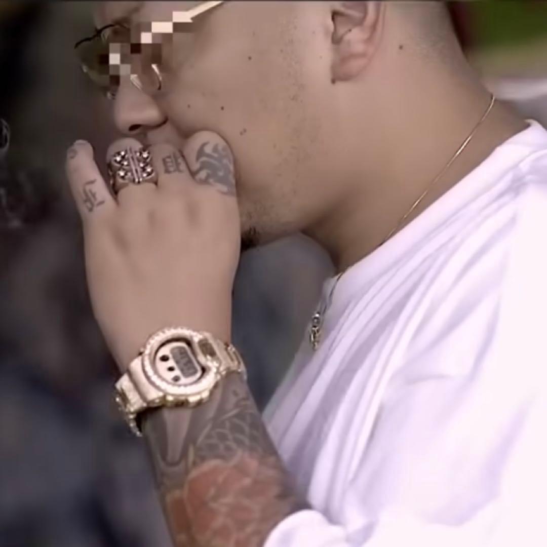 Gショック DW-6900 カスタム 腕時計 hiphop ブリンブリン