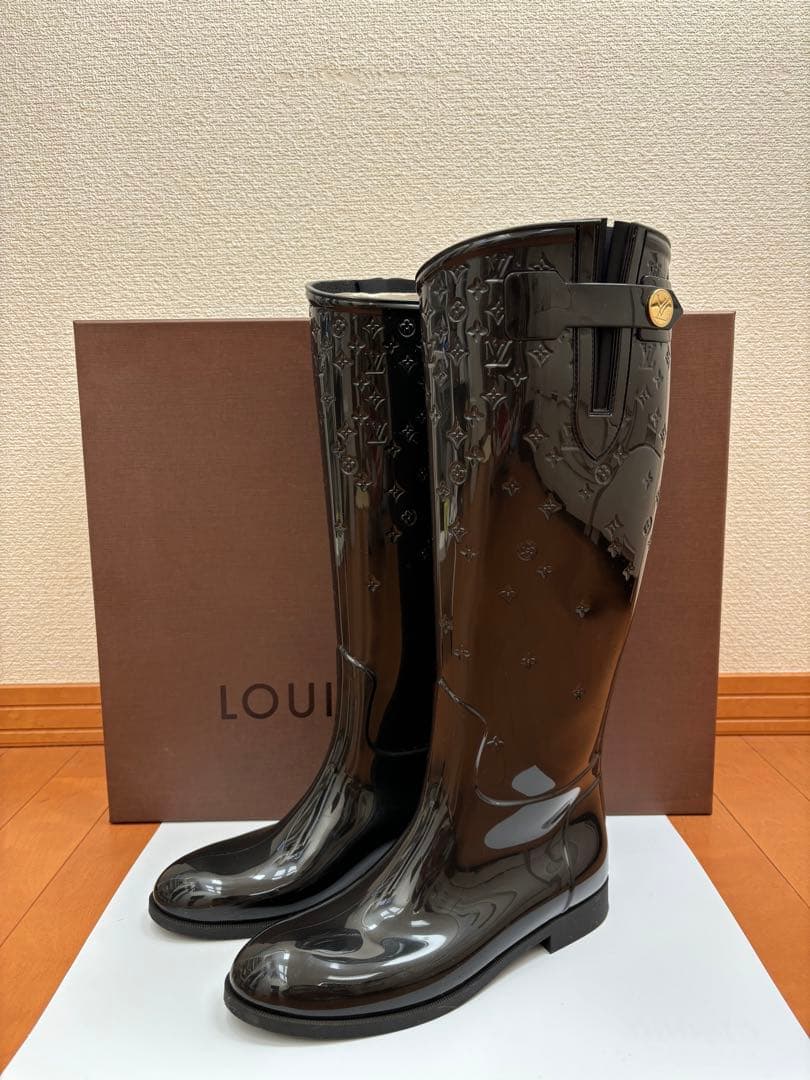 LOUIS VUITTON レインブーツ 37size