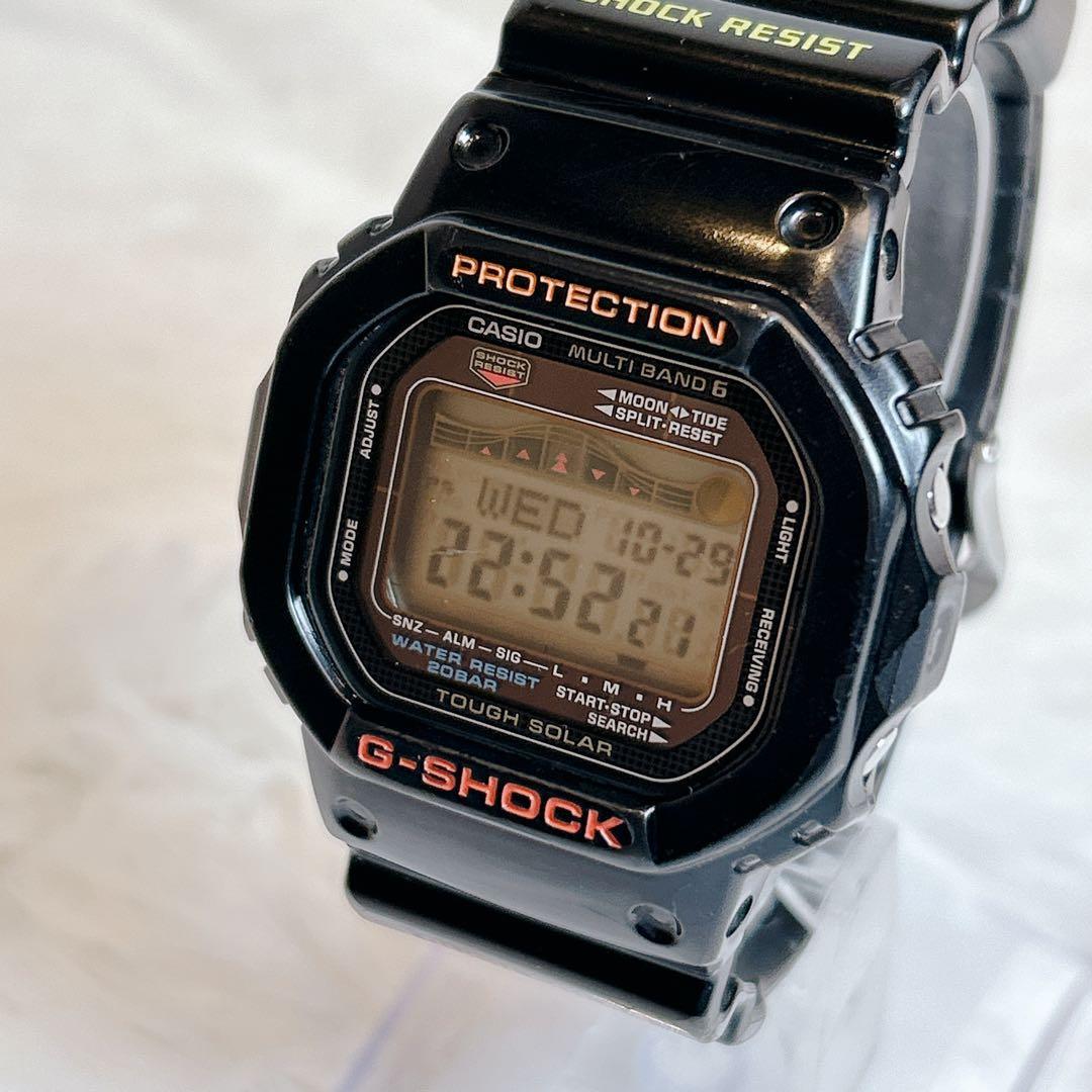 【動作品】G-SHOCK GWX-5600-1JF タイドグラフ