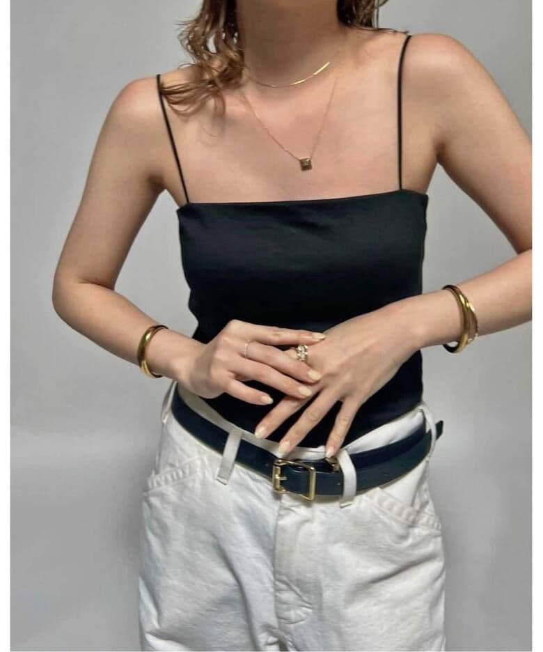 ドゥーズィエムクラス【LALA VIE/ララヴィ】キャミソール ホワイト 36