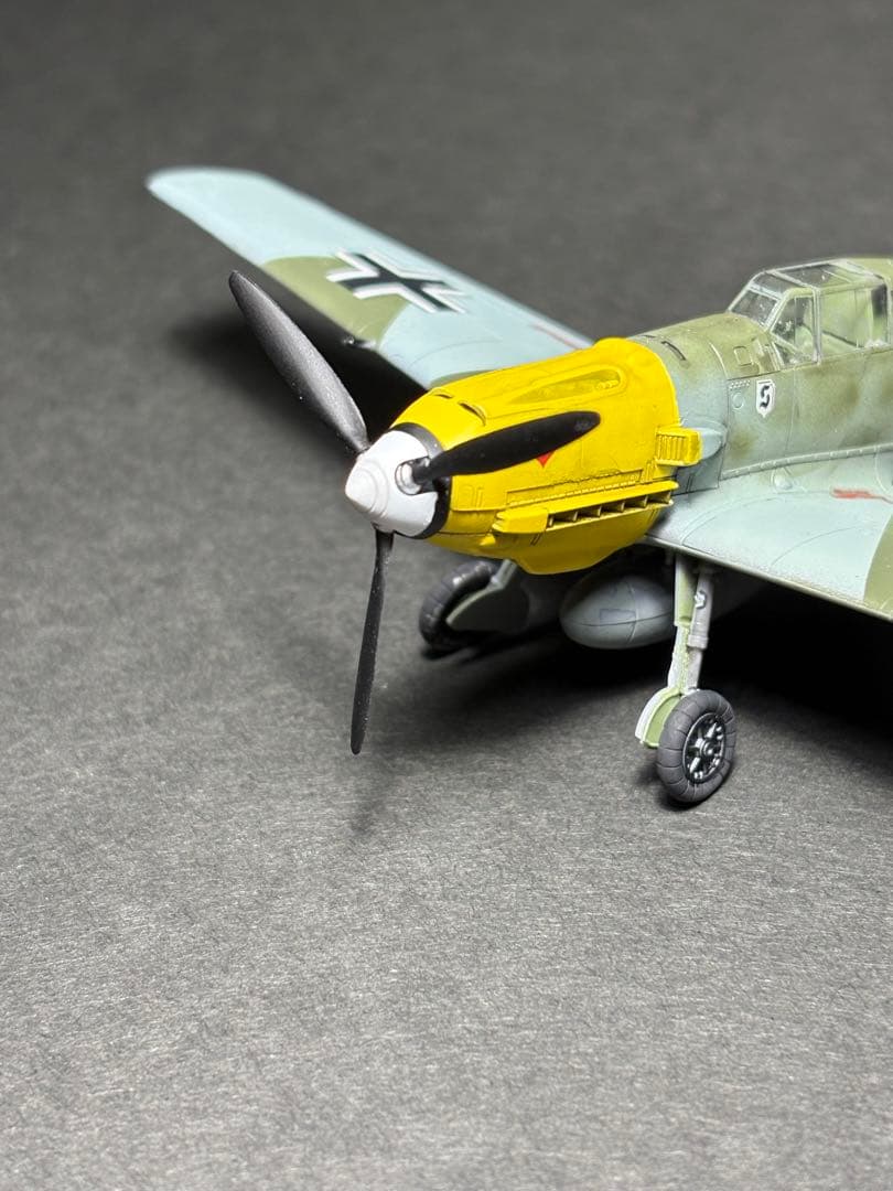 #作品No26ドイツ空軍 メッサーシュミット Bf109E-4/7 TROP