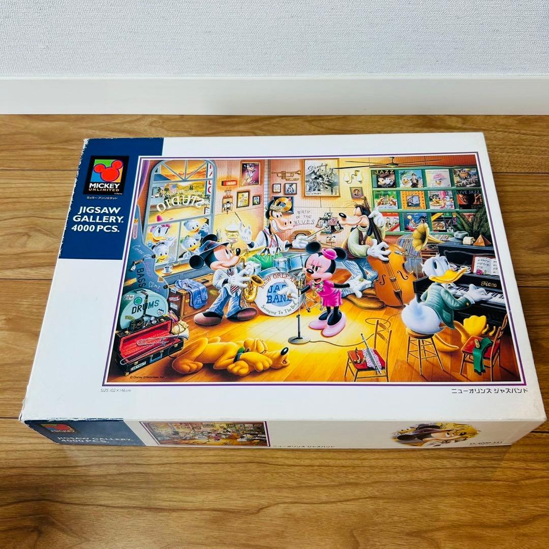 希少【未使用】4000ピース ジグソーパズル ディズニー　ニューオーリンズジャズ