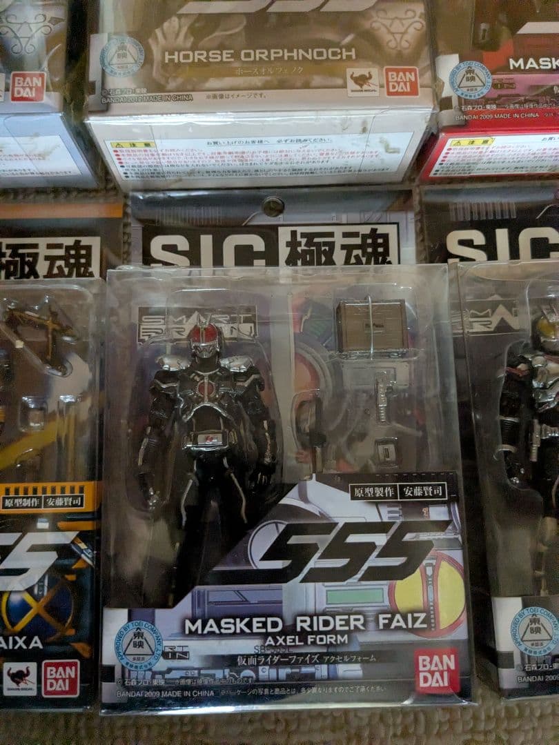 日*4様 S.I.C. 極魂　仮面ライダーファイズ　セット　7種類