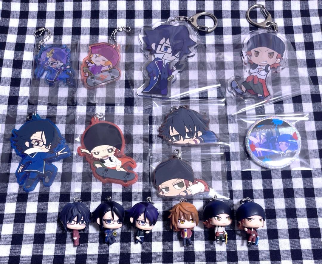 アニメK 八田美咲 伏見猿比古 15点 キーホルダー カラコレ