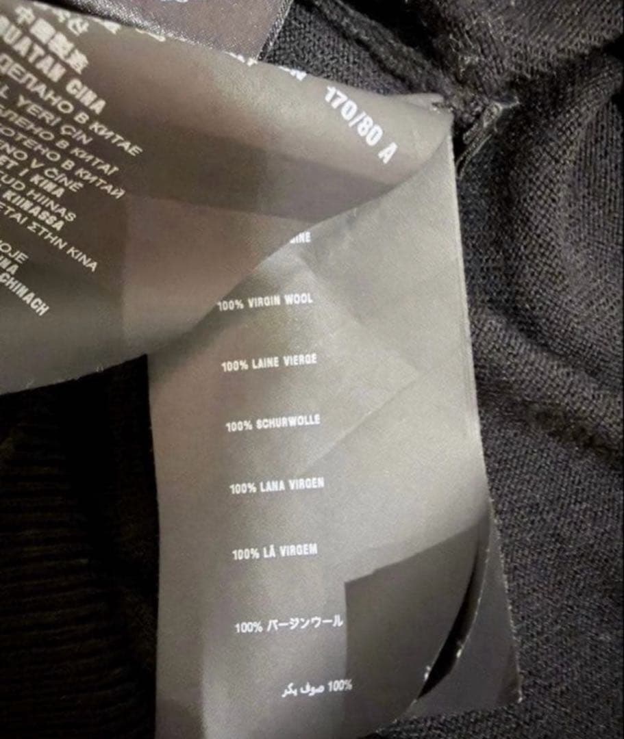 トップス Prada archive vneck knit 14aw black