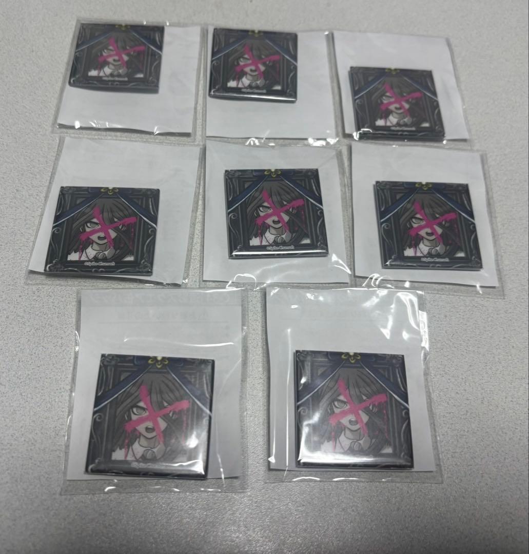 ダンガンロンパ　遺影スクエア缶バッジ　楽天コレクション　バッジ　カムクライズル