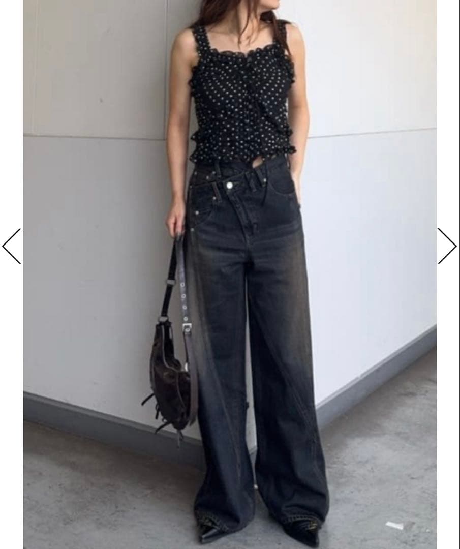 【新品・未使用】SLY SHEER SQUEEZE CAMI トップス