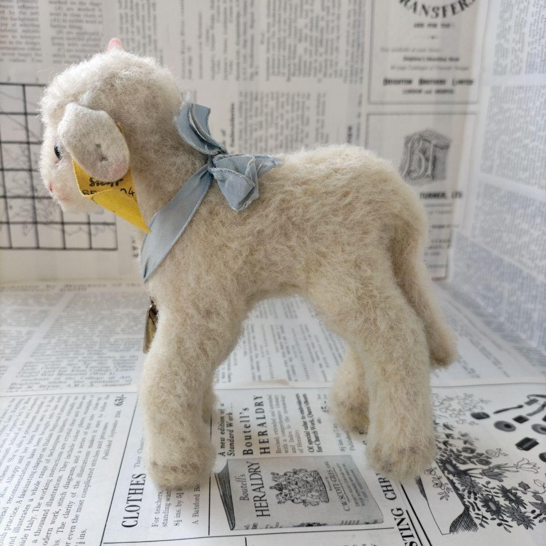ビンテージ　シュタイフ　Lamby 羊 １４cm