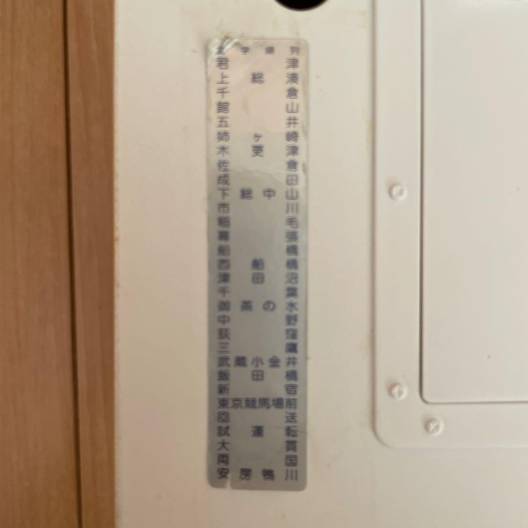 TOMYTEC 手動前面方向幕 101系 2種 + 東武 8000系 本線