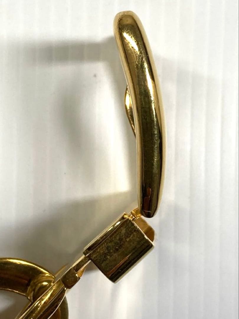 美品　GUCCI グッチ　チェーンベルト　ゴールドカラー