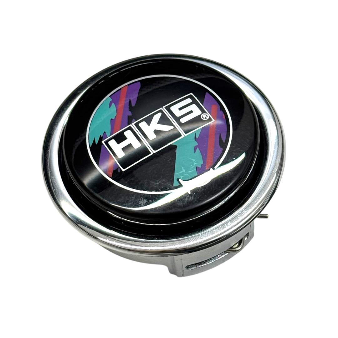 NARDI x HKS スタイル ディープ コーン レザー ステアリング