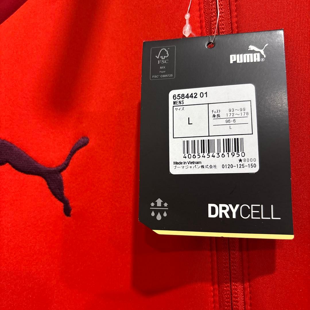 プーマサッカートレーニングトップ新品　神村学園